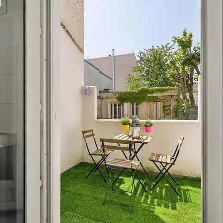 Cosy Studio With Terrace Retreat - Mp52a Lejlighed Paris