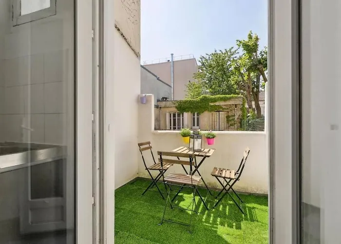 Cosy Studio With Terrace Retreat - Mp52a Apartman Párizs