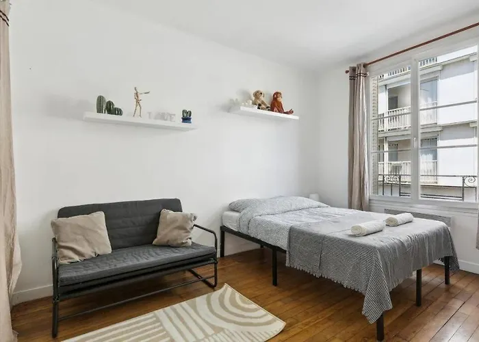 Cosy Studio With Terrace Retreat - Mp52a Párizs